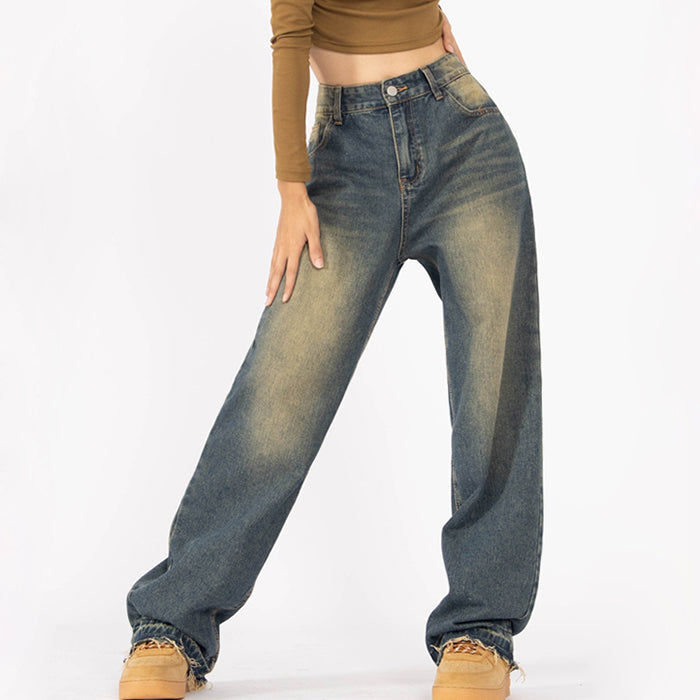 VILZSTUDIOS Baggy denim jeans for streetwear fashion