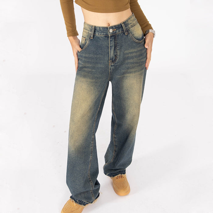 VILZSTUDIOS Baggy denim jeans for streetwear fashion