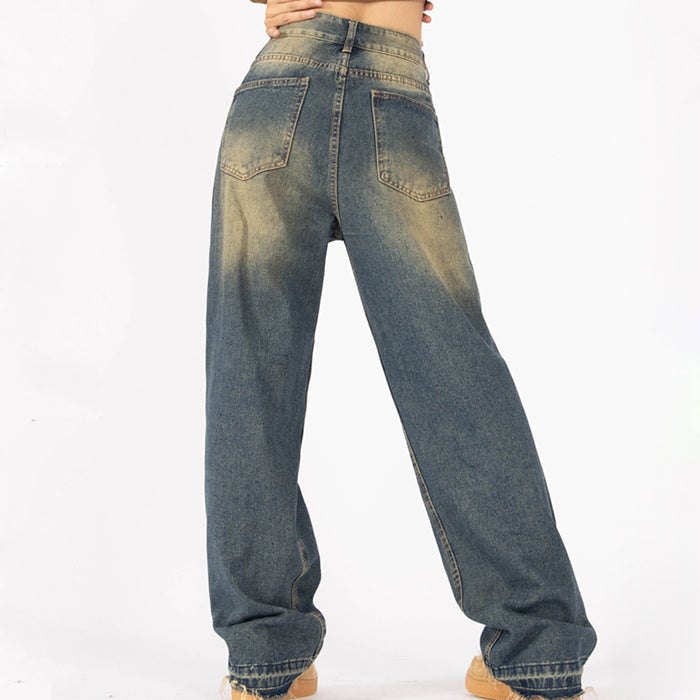 VILZSTUDIOS Baggy denim jeans for streetwear fashion