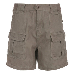 VILZSTUDIOS Grunge-inspired cargo shorts for streetwear style