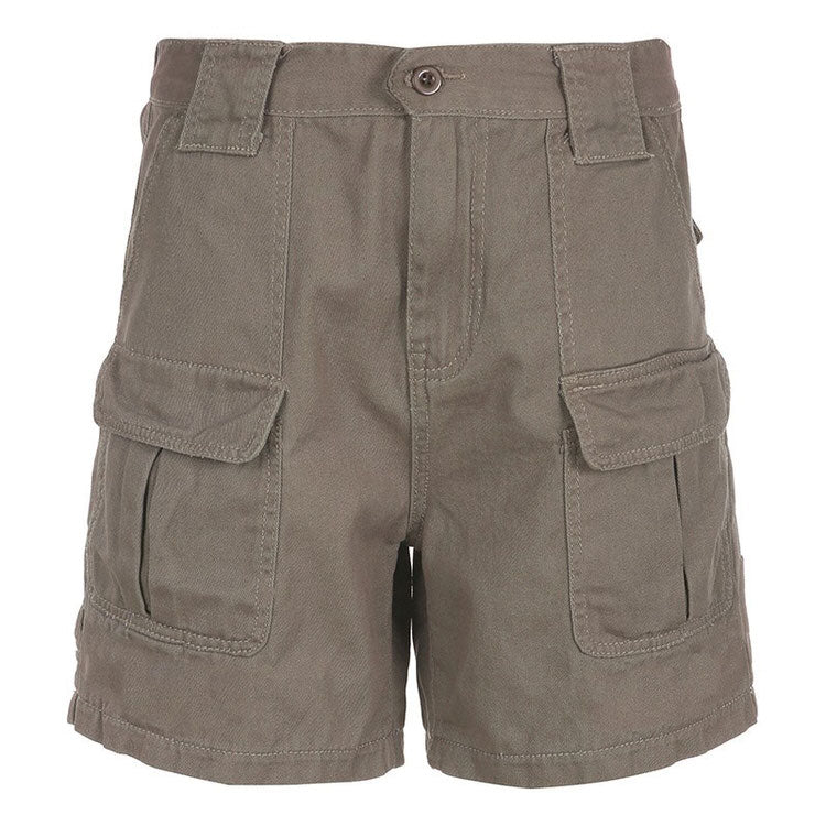 VILZSTUDIOS Grunge-inspired cargo shorts for streetwear style