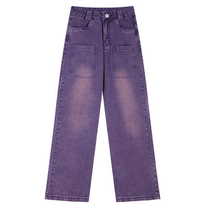 VILZSTUDIOS Oversized denim jeans for streetwear fashion