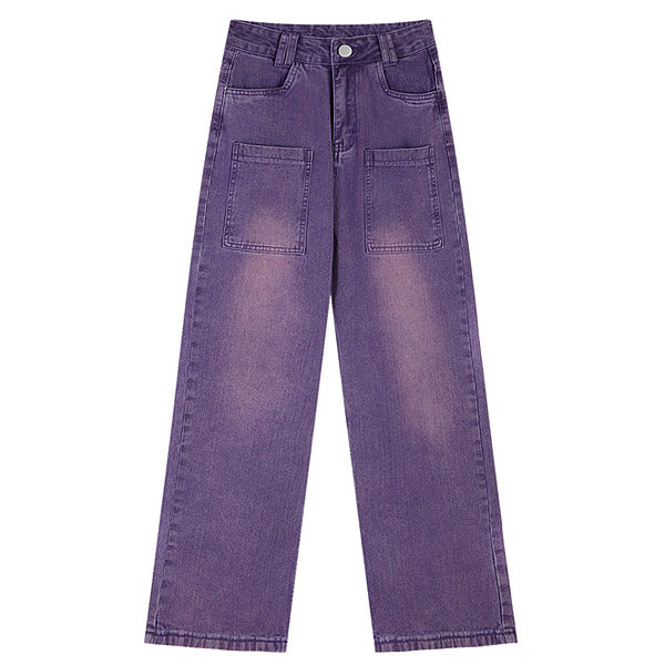 VILZSTUDIOS Oversized denim jeans for streetwear fashion