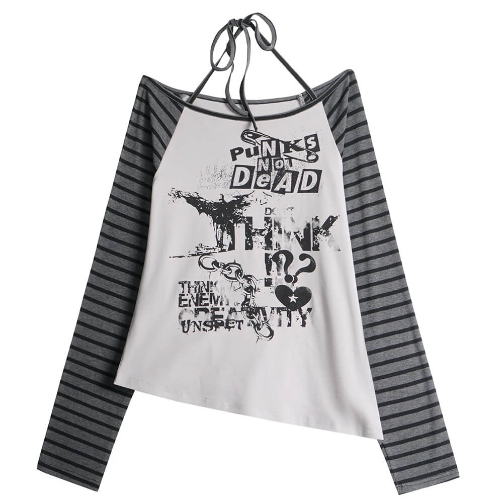 VILZSTUDIOS Stylish longsleeve top with graphic design