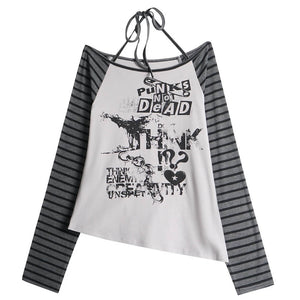 VILZSTUDIOS Stylish longsleeve top with graphic design