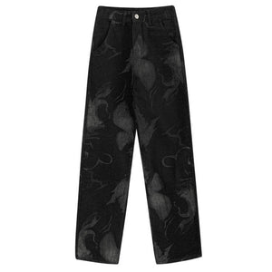 VILZSTUDIOS Straight leg jeans in high-quality denim