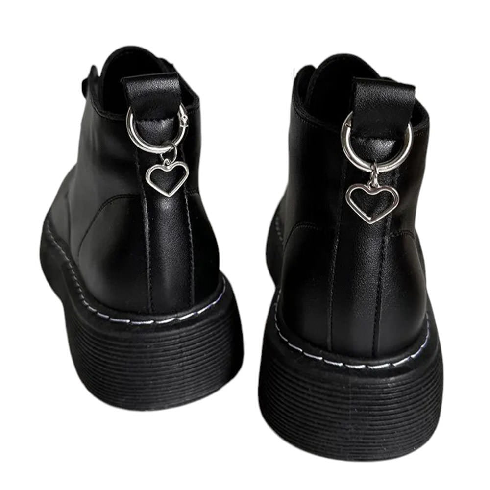 VILZSTUDIOS Heart pendant boot charms for stylish footwear decoration