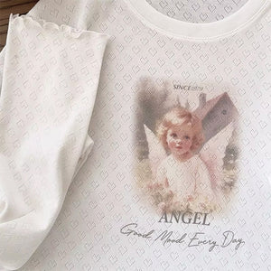 VILZSTUDIOS Heavenly graphic long sleeve top from VILZSTUDIOS