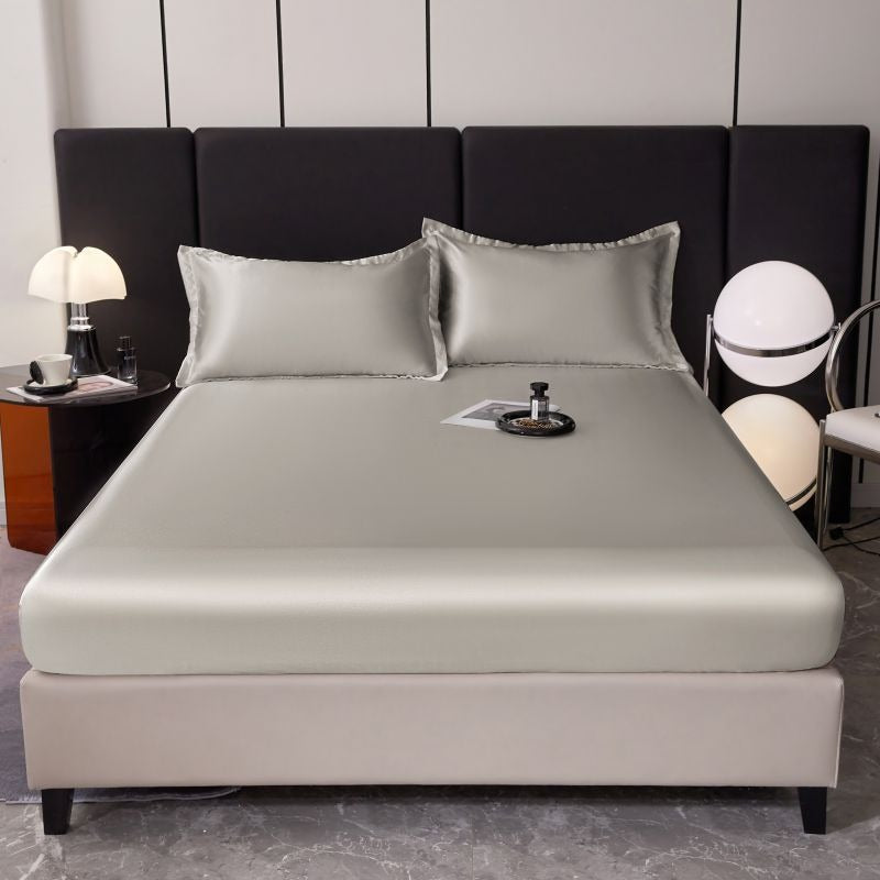 High Sheen Satin Fitted Sheet