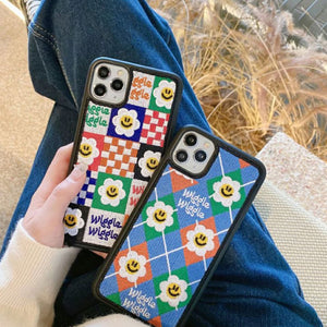 VILZSTUDIOS Stylish embroidery phone case for protection