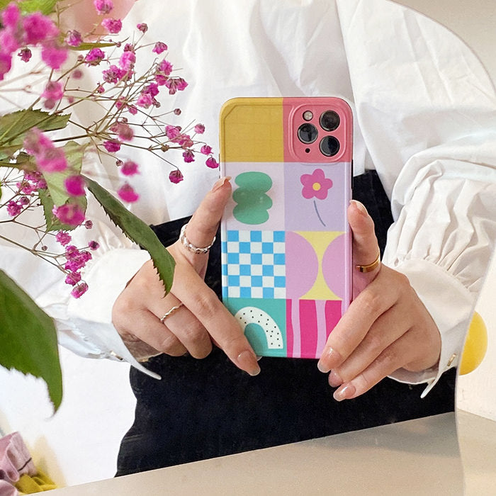 VILZSTUDIOS Floral design phone case for iPhone