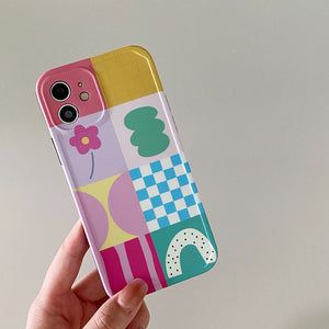 VILZSTUDIOS Floral design phone case for iPhone