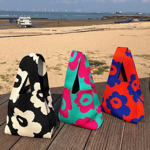 VILZSTUDIOS Floral tote bag for casual use