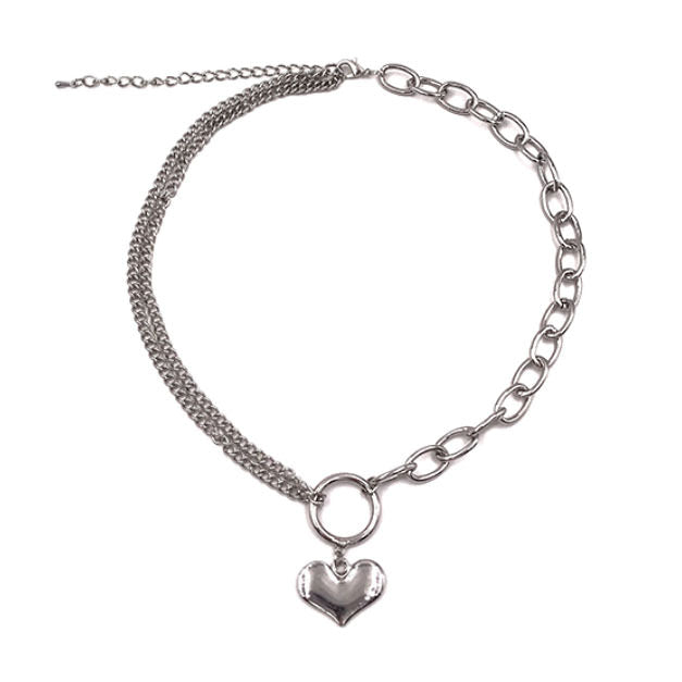 VILZSTUDIOS Irregular heart pendant necklace for fashion accessories