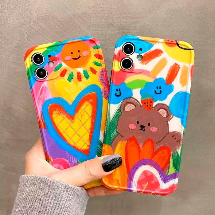 VILZSTUDIOS iPhone case featuring a joyful design
