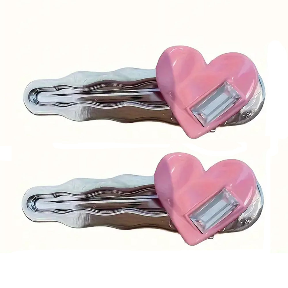 VILZSTUDIOS Korean style heart hair accessory clips