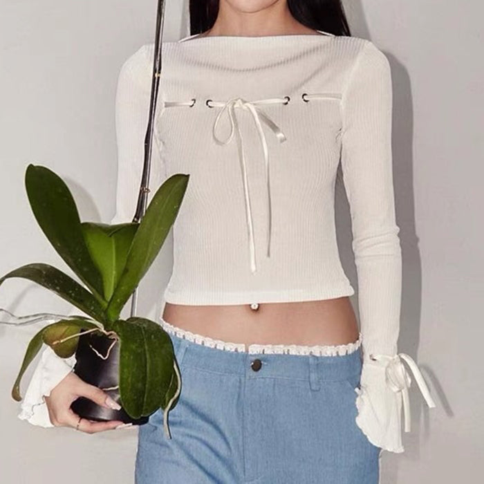 VILZSTUDIOS Laced Coquette Chic Top product image