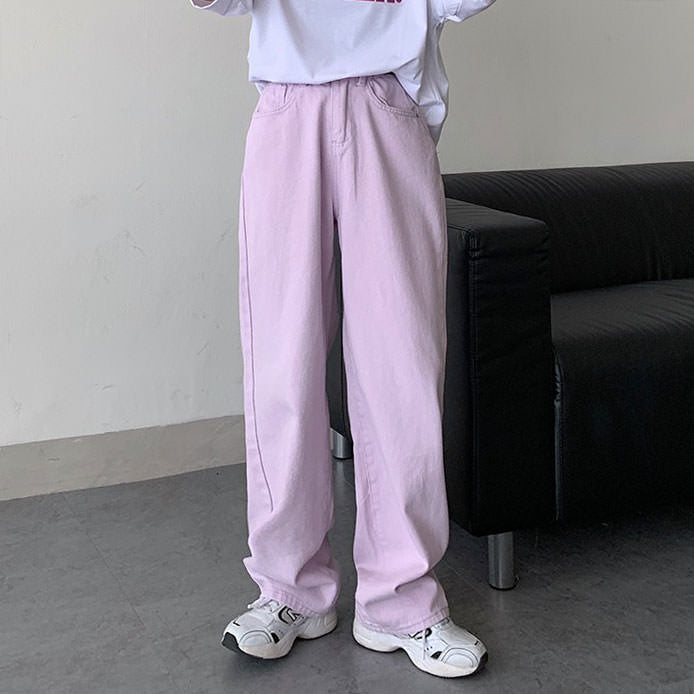 VILZSTUDIOS Stylish wide jeans for streetwear fashion