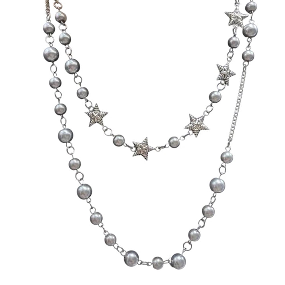 VILZSTUDIOS Layered star necklace for a stylish look