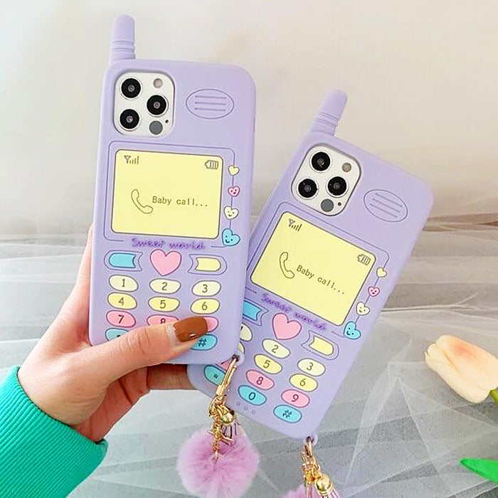 VILZSTUDIOS Stylish lilac cell phone case for iPhone