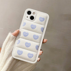 VILZSTUDIOS Stylish puffer phone case for iPhone