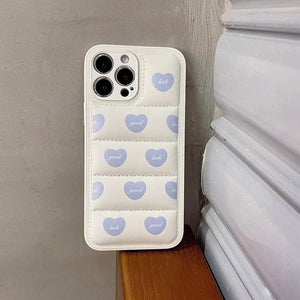 VILZSTUDIOS Stylish puffer phone case for iPhone