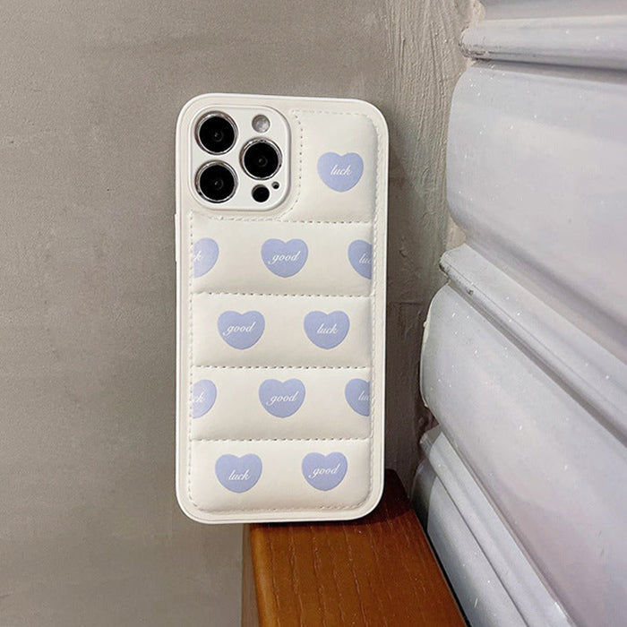 VILZSTUDIOS Stylish puffer phone case for iPhone