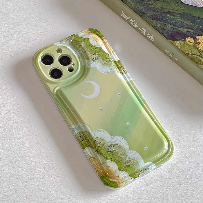 VILZSTUDIOS Stylish iPhone case with crescent moon design