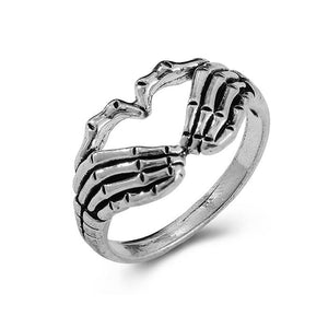VILZSTUDIOS Skeleton hand ring made from alloy