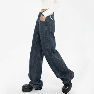 VILZSTUDIOS Stylish relaxed fit jeans for streetwear fashion