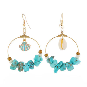 VILZSTUDIOS Stylish ocean-inspired shell earrings