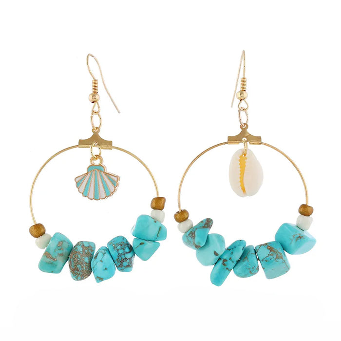 VILZSTUDIOS Stylish ocean-inspired shell earrings
