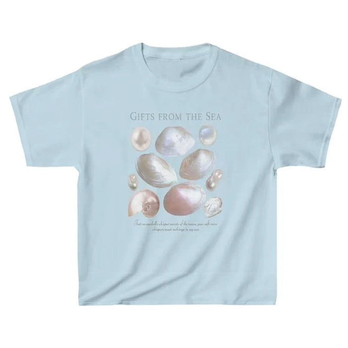 VILZSTUDIOS Mermaidcore inspired graphic T-shirt from VILZSTUDIOS