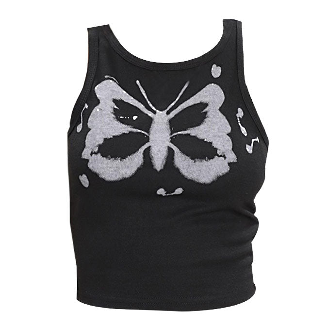 VILZSTUDIOS Butterfly mini crop top from VILZSTUDIOS