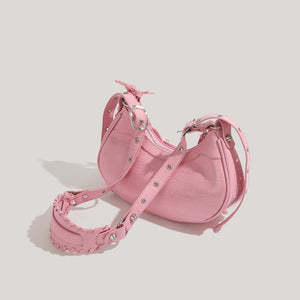 VILZSTUDIOS Stylish mini shoulder bag with heart-shaped design