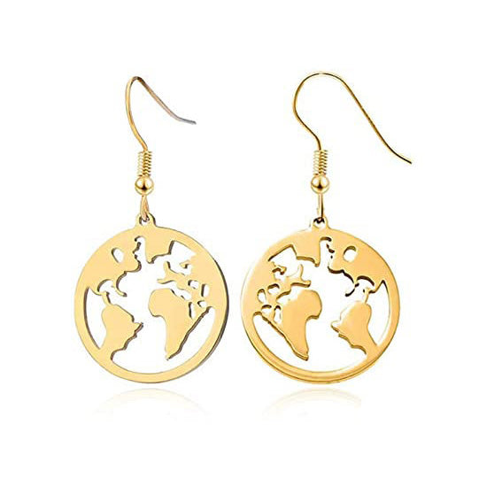 VILZSTUDIOS Stylish outline earrings for everyday wear