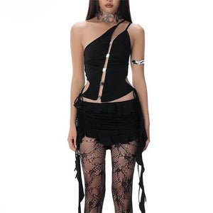 VILZSTUDIOS Asymmetrical split top from VILZSTUDIOS