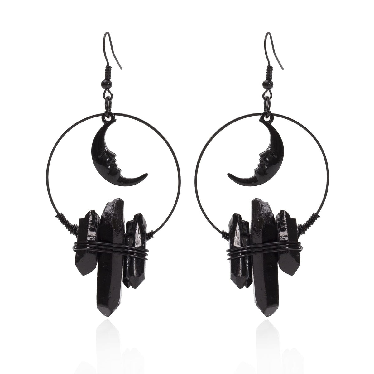 VILZSTUDIOS Stylish earrings featuring crystal design