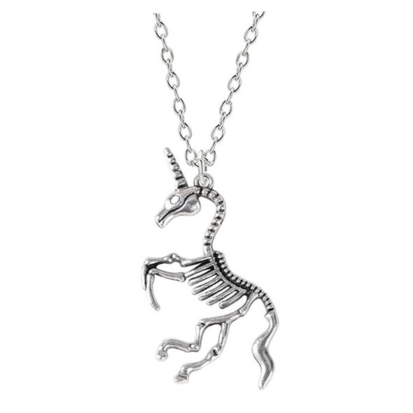 VILZSTUDIOS Stylish skeleton pendant necklace for fashion enthusiasts