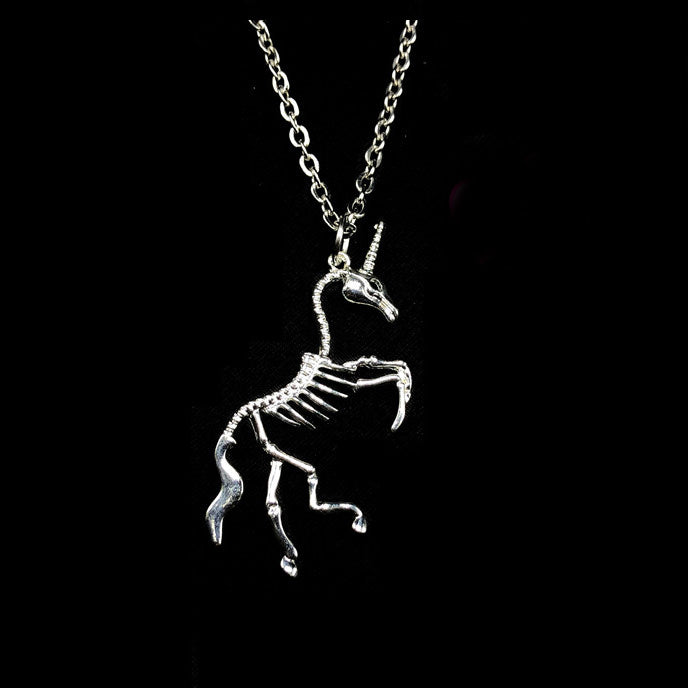 VILZSTUDIOS Stylish skeleton pendant necklace for fashion enthusiasts