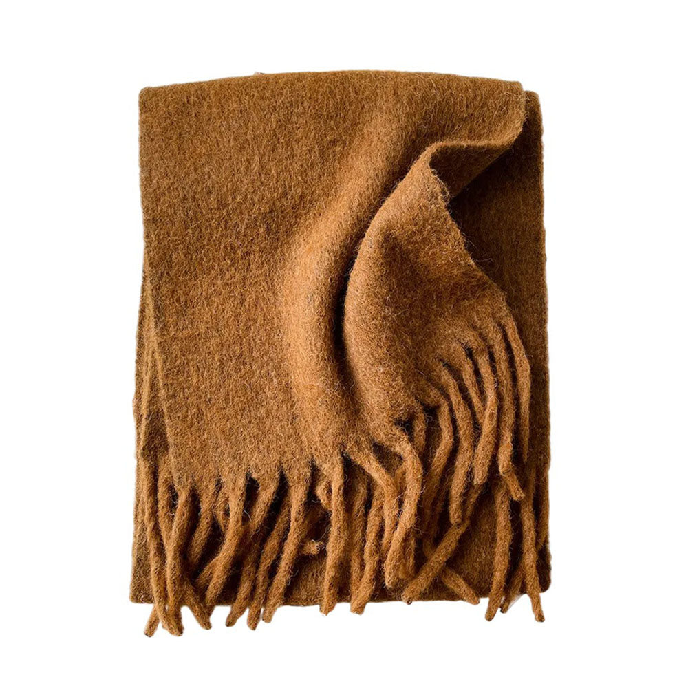 VILZSTUDIOS Cozy scarf in natural hues