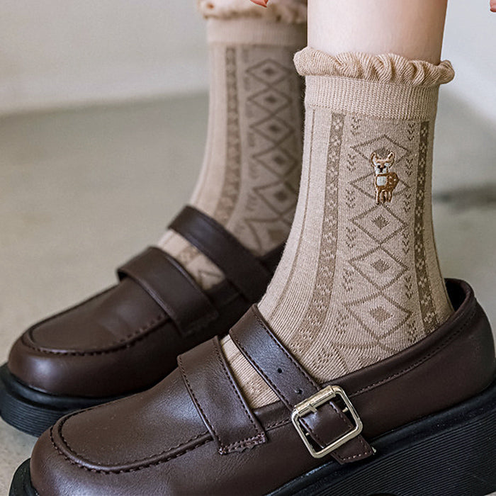 VILZSTUDIOS Cozy socks for forestcore style
