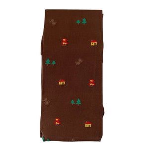 VILZSTUDIOS Cozy tights featuring a nature-inspired print