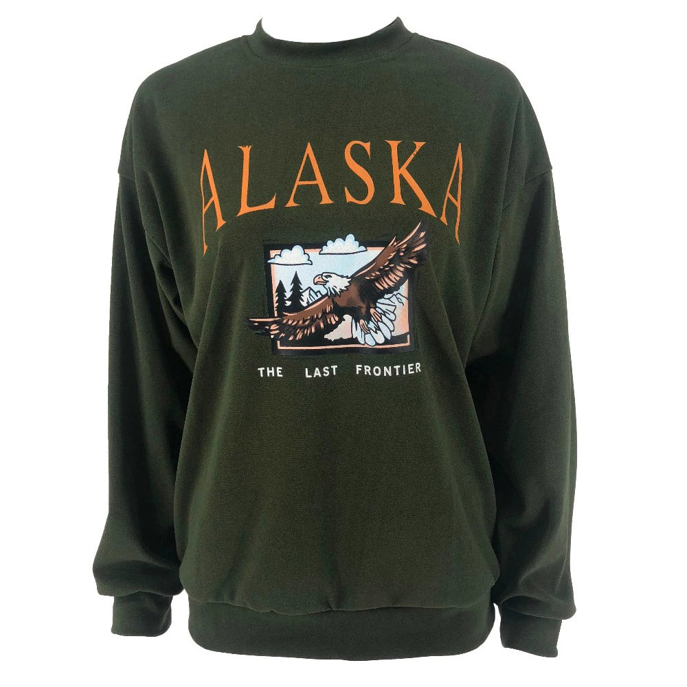VILZSTUDIOS Northern print crewneck sweatshirt for casual wear