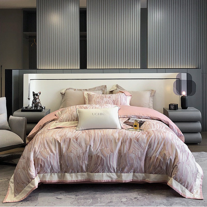 Pastel Brushstroke Duvet Cover Set