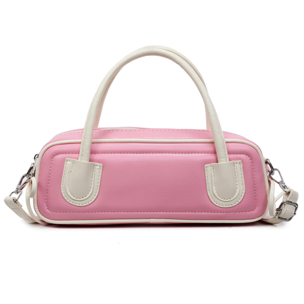 VILZSTUDIOS Trendy dachshund shape handbag in pastel colors