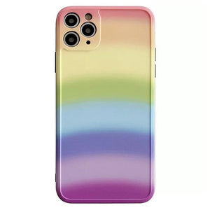 VILZSTUDIOS Pastel rainbow phone case