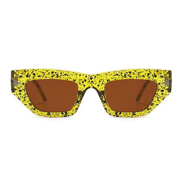 VILZSTUDIOS Trendy patterned square sunglasses for a stylish look