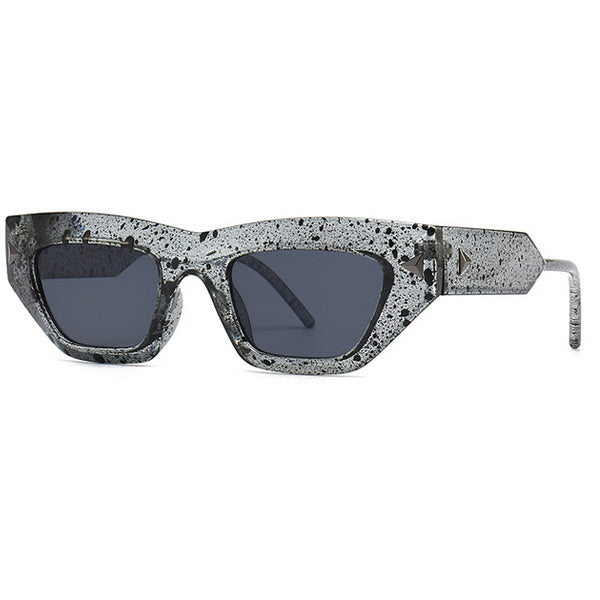 VILZSTUDIOS Trendy patterned square sunglasses for a stylish look
