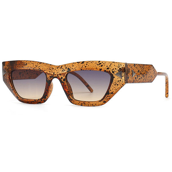 VILZSTUDIOS Trendy patterned square sunglasses for a stylish look